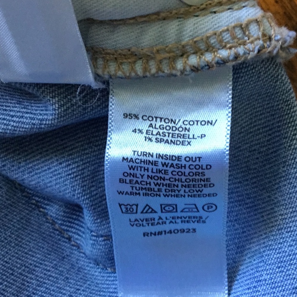 Ann Taylor LOFT the girlfriend denim jeans size 6 - Picture 5 of 5